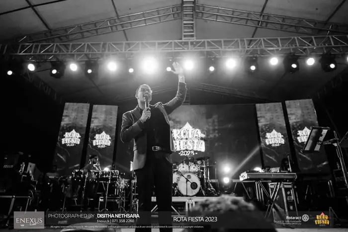Mayantha on the main stage at Rota Fiesta 2023