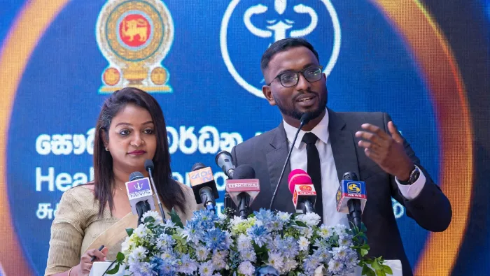 Mayantha as the host for health promotion beuro